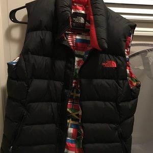 north face vest